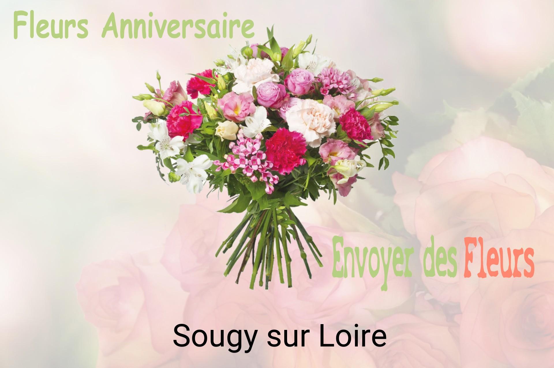 Bouquet de fleurs d’anniversaire livré à Sougy-sur-Loire